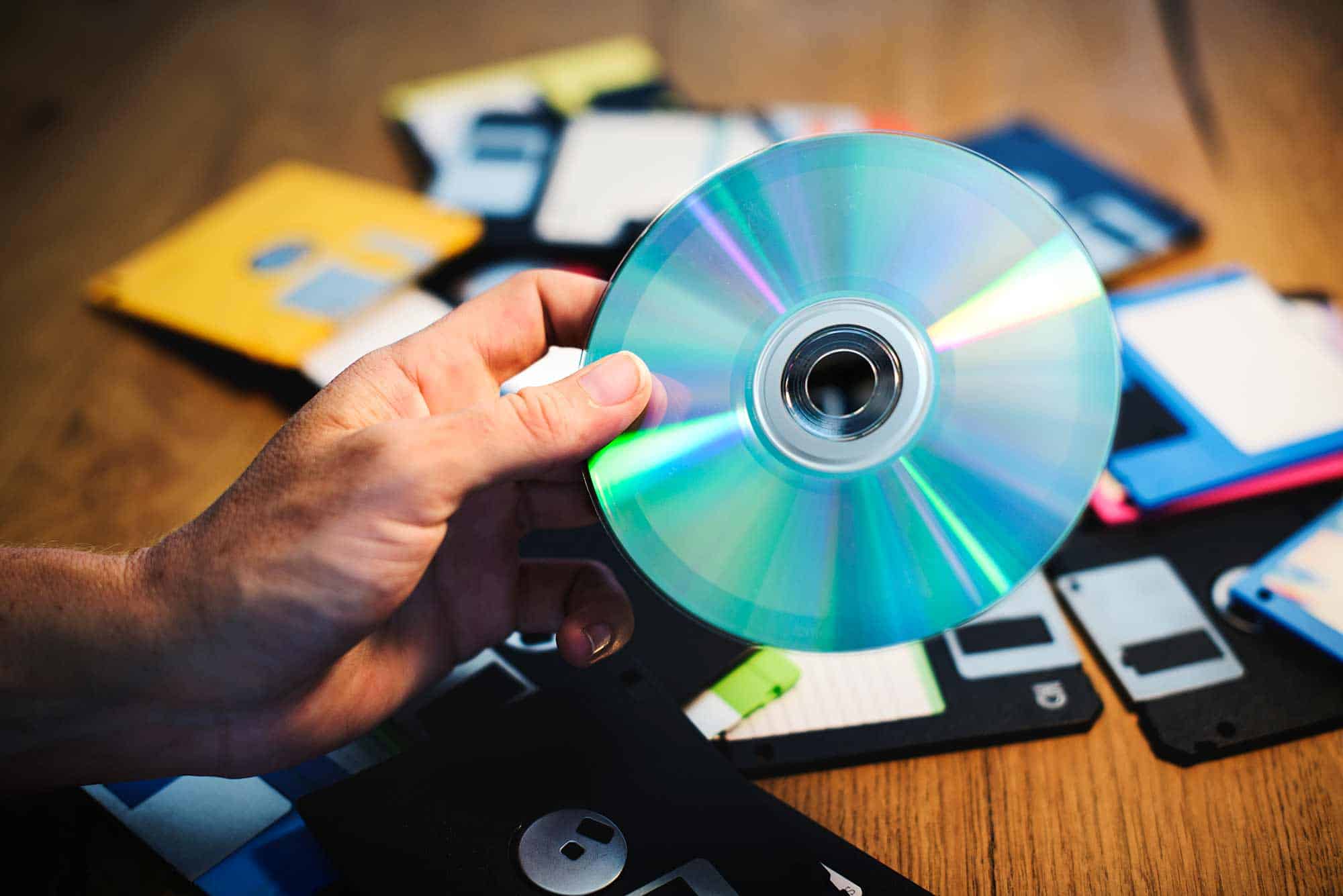 Porte-CD-ROM pour 20 CD-ROM