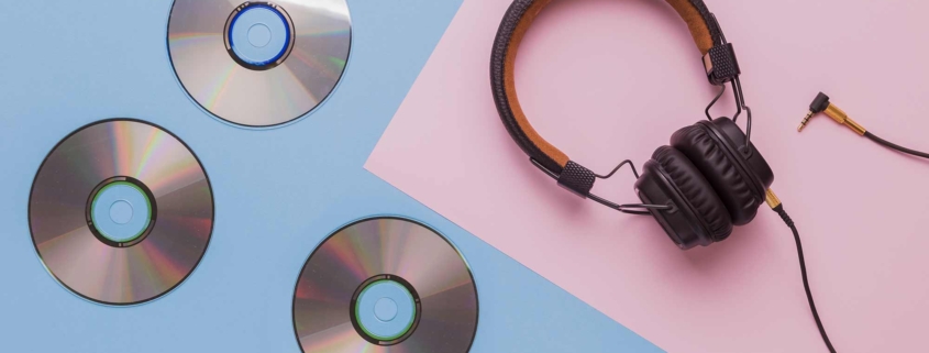 music-cds-headphones